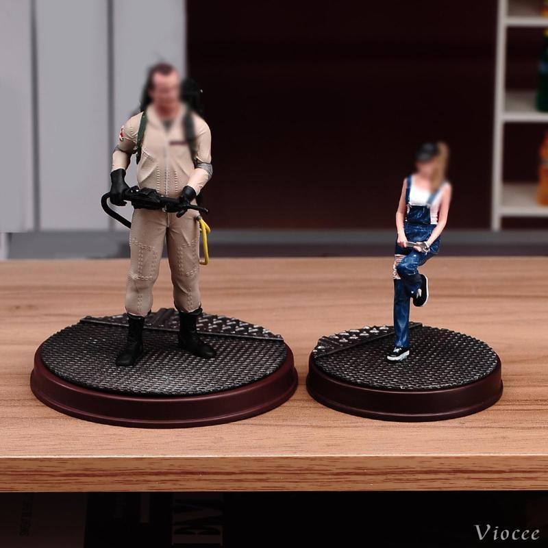 [Viocee] 1/64 Diecast Car Display Base Round Stand DIY 1:64 Scale Figure Holder ฉากจอดรถสําหรับรถยนต