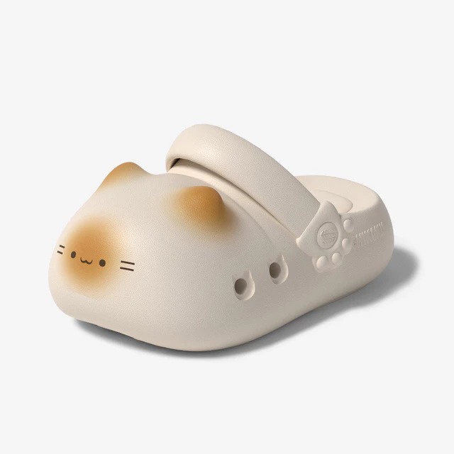 AYUER Chikoku Cat Claw รองเท้าแตะหนาพื้น Eva กันลื่นสำหรับวิ่งเล่นนอกบ้าน