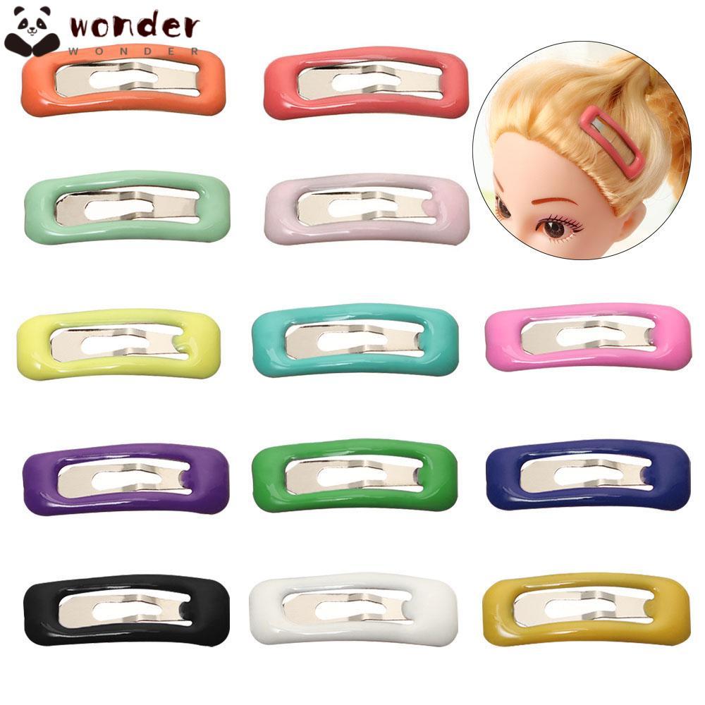 WONDER 10 ชิ้น Mini กิ๊บติดผมคุณภาพสูงตุ๊กตาอุปกรณ์เสริม DIY ของเล่น Hairpin ตกแต่ง
