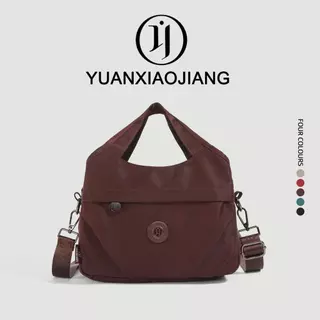 YUANXIAOJIANG กระเป๋าสะพายเฉียง รุ่นใหม่ ดีไซน์มัลติฟังก์ชัน ผ้าไนลอนกันน้ำ ถือได้สะพายไหล่ได้ แฟชั่นทันสมัย