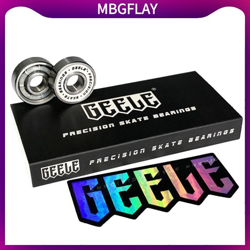 [mbgflay] 8Packs Precision Skateboard Bearings Carbon Steel สําหรับอินไลน์สเก็ต 608 ขนาด