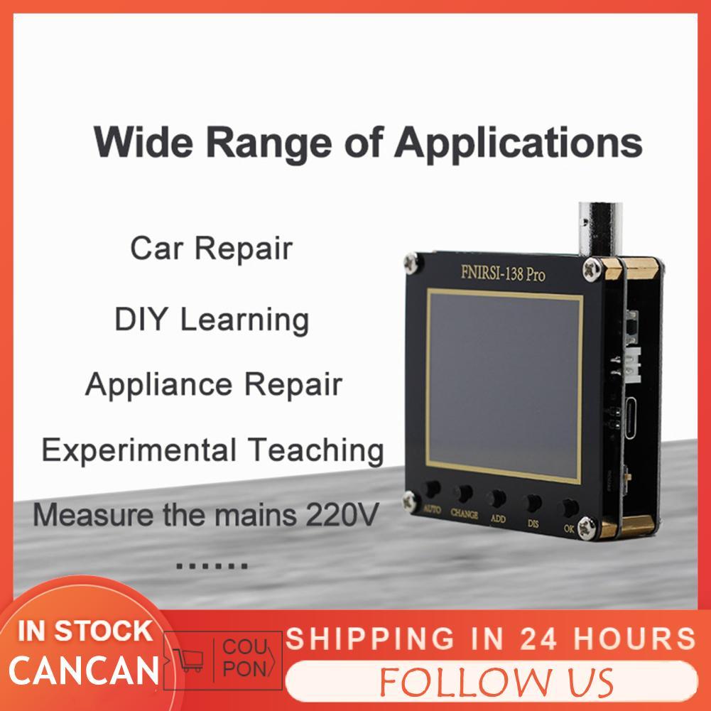 Cancanshop Gernie Digital Oscilloscope ทรานซิสเตอร์จอแสดงผลความละเอียดการสอน 2.4In สำหรับ PCB Entry 