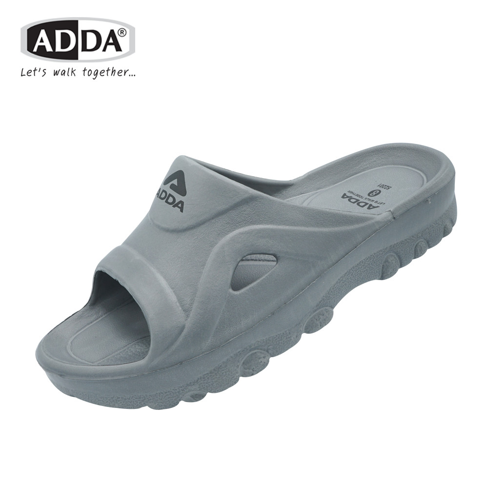 ADDA รองเท้าแตะลำลองแบบสวมผู้ชาย รุ่น 52201M1