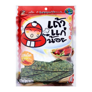 เถ้าแก่น้อยสาหร่ายญี่ปุ่นรสเผ็ด 26กรัม Taokaenoi Fried Seawe…