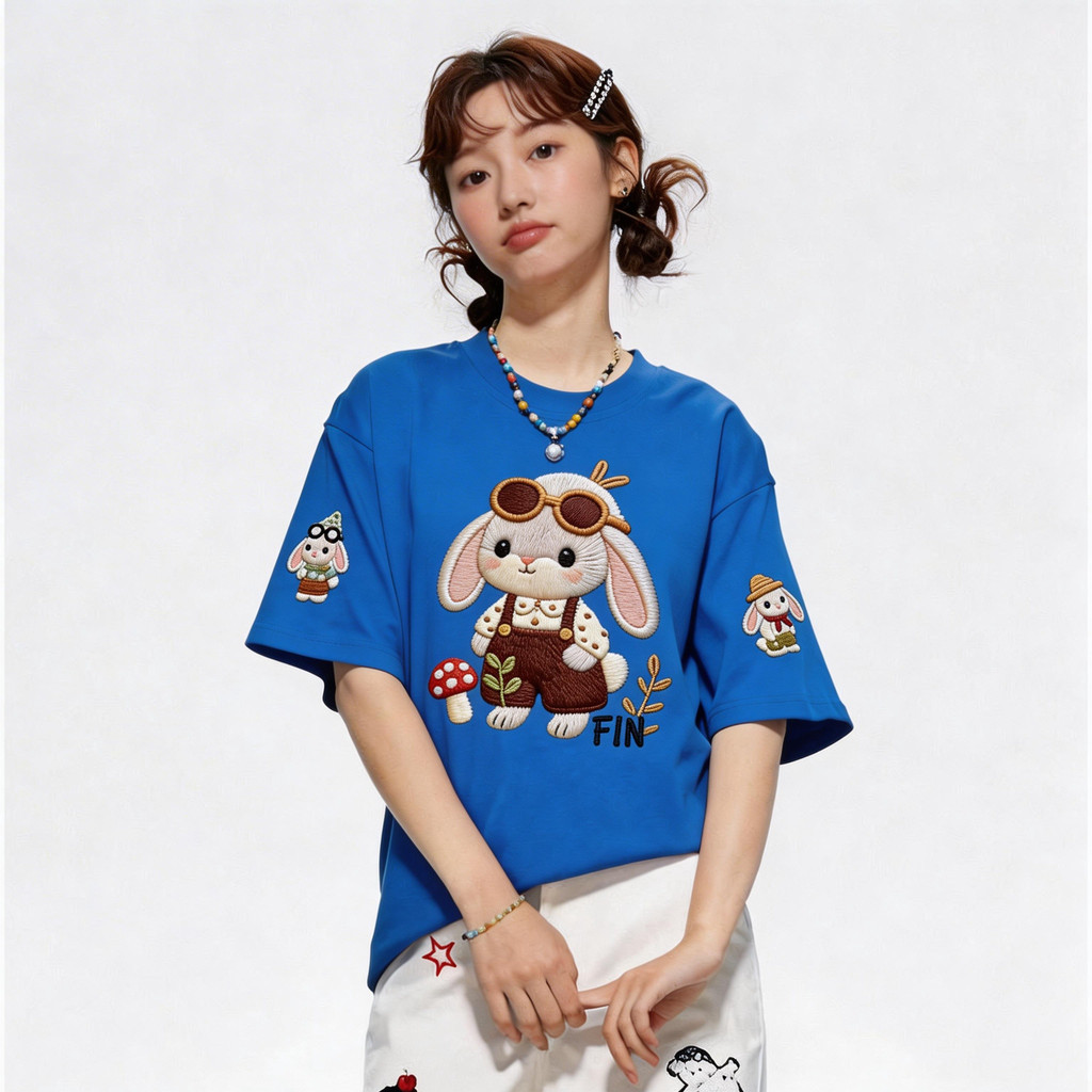 TEE·SHOP🍀เสื้อยืด oversize เสื้อเท่ๆ เกาหลี 