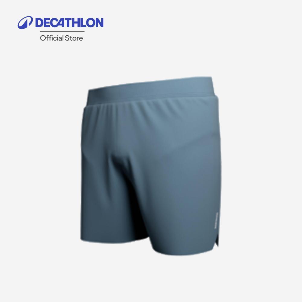 Decathlon Light Men'S Running Shorts กางเกงวิ่งขาสั้นผู้ชาย Kiprun รุ่น Run 500 Comfort Teal