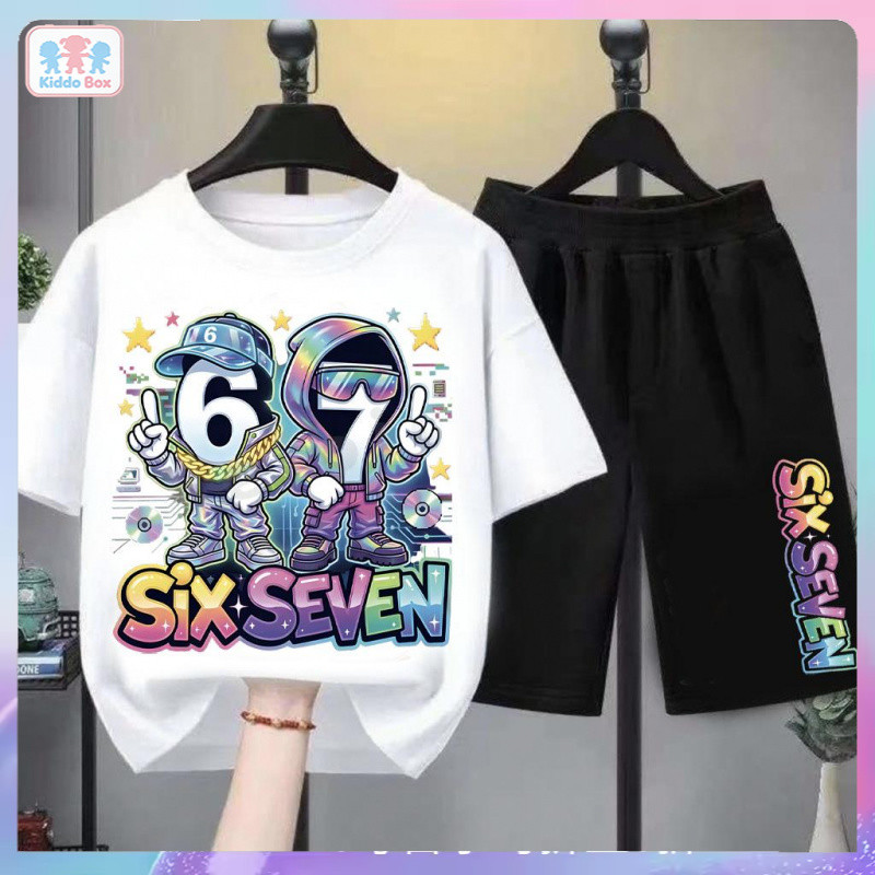 【Kiddo Box】ใหม่!!! [COD] เสื้อยืดพิมพ์ลายเด็ก 2026 รุ่นใหม่ 67 แบบ ชุดเด็กแฟชั่น ✨   เนื้อผ้านุ่มสบาย มีไซส์ครบ 100-150