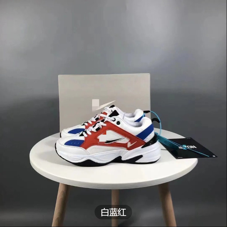 M2k D รองเท้าผู้ชายกีฬารองเท้าน้ําหนักเบารองเท้าวิ่งฤดูใบไม้ร่วงคู่สไตล์นักเรียนหญิง high-top แนวโน้