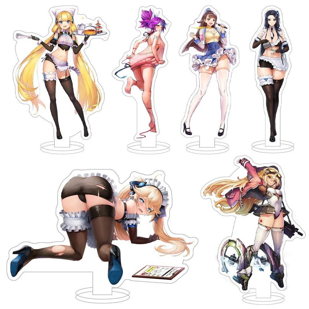 อะนิเมะ Standee รุ่น Last Origin Mica อะคริลิคโต๊ะศึกษาตกแต่ง Sleipnir Azazel Alice Tiamat Mei Koyor