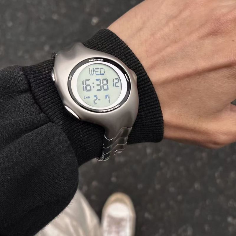 Sub Watch Retro Niche High Millennium y2 k Alien Intermediate Sense Waterproof Electric Ancient Watc