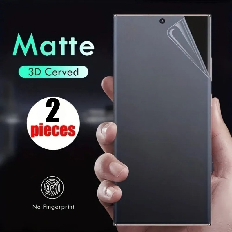 1-2 ชิ้นป้องกันหน้าจอ Matte ฟิล์มสําหรับ iQOO 10 11 12 13 15 9T 11S Ultra Pro Anti Fall Anti Spy ควา