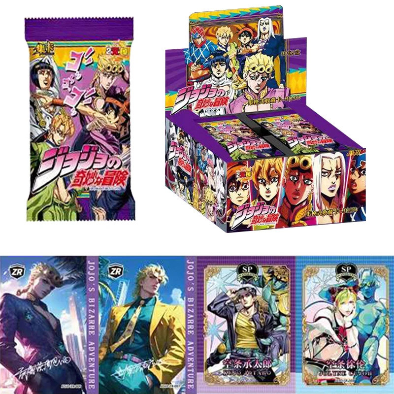 ใหม่ญี่ปุ่นอะนิเมะ JOJO Card Trading การ์ดเกม SP Jonathan Joestar อะนิเมะคอลเลกชันการ์ดเด็กของขวัญของเล่น