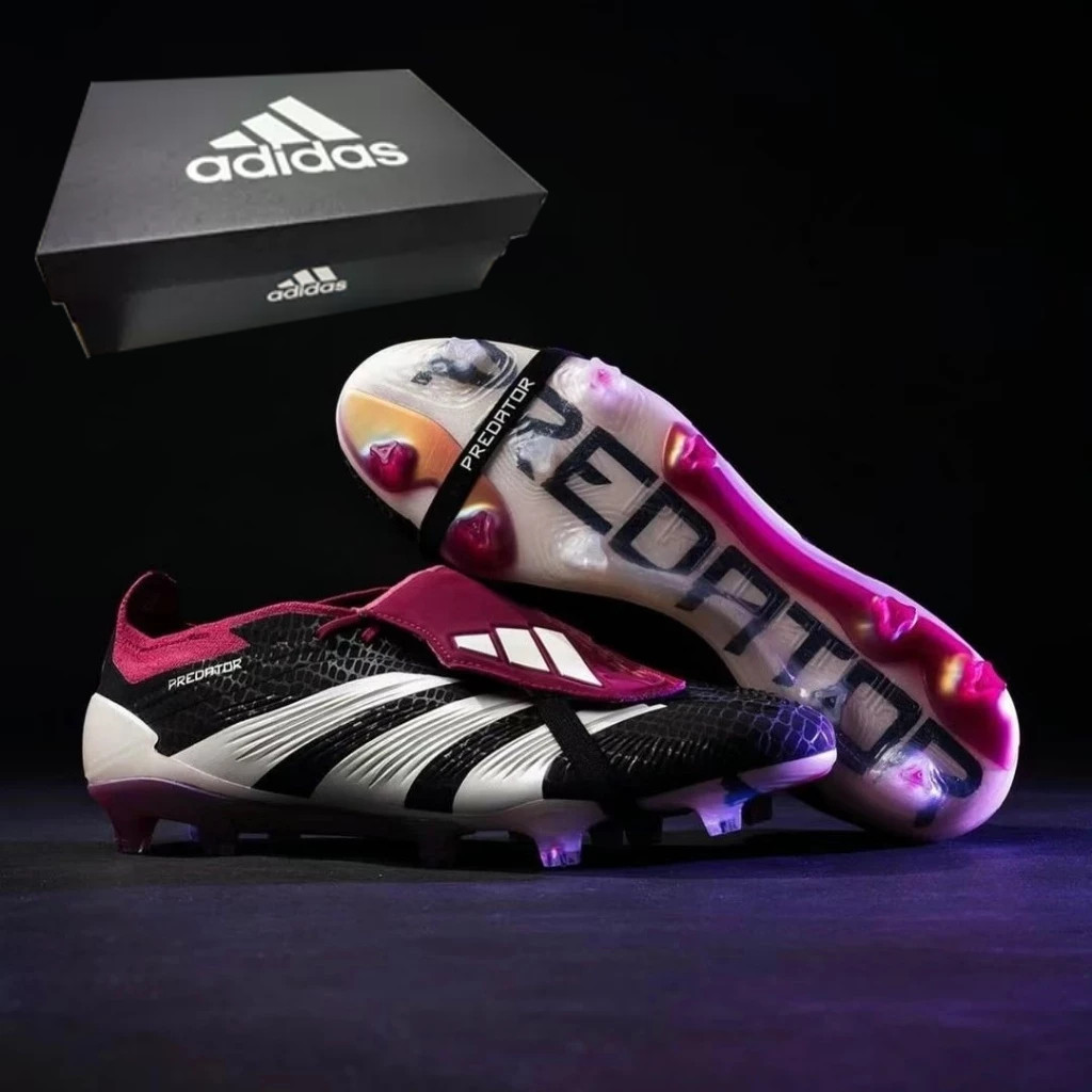 Predator 30th Anniversary Limited Edition รองเท้าฟุตบอลชาย FG แบบไม่ลื่นและทนทาน:size 39-45 SCXS