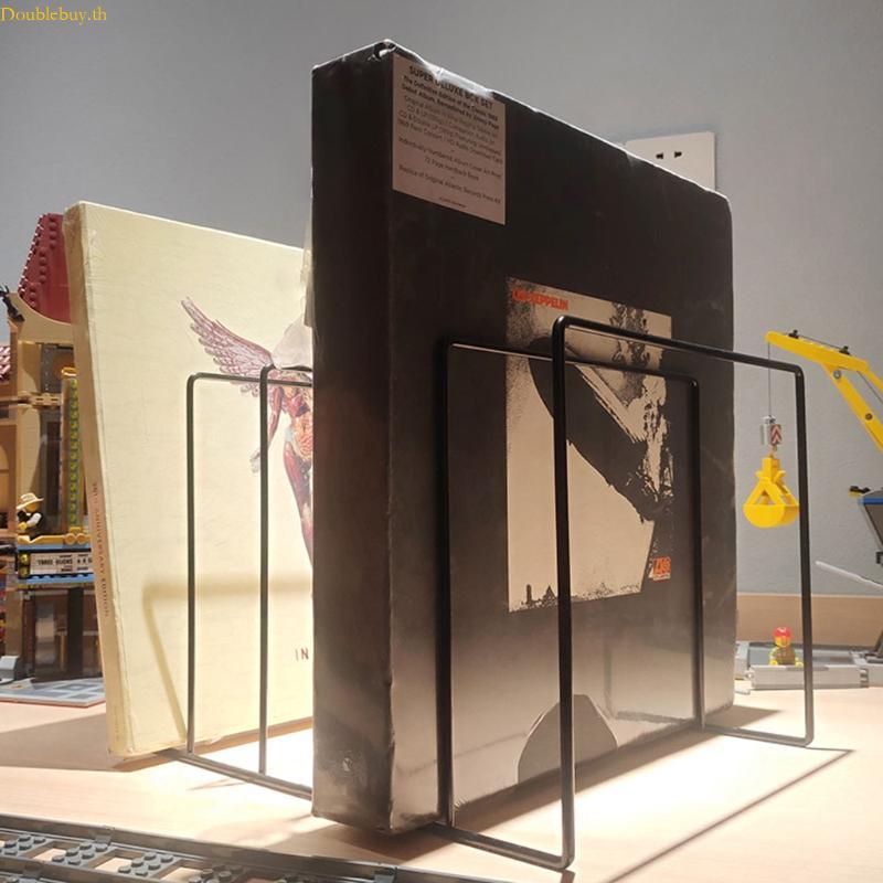 Doublebuy สําหรับ LP Record Rack Exhibit Book Magzine Holder Record Collection Storage Shelf S