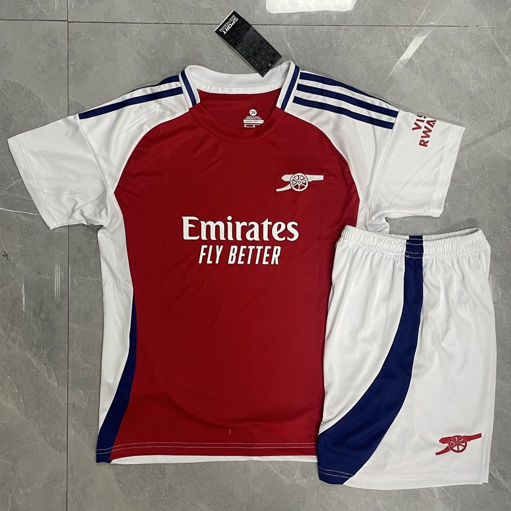 ชุดกีฬาArsenal Home เสื้อบอลแห้งเร็ว