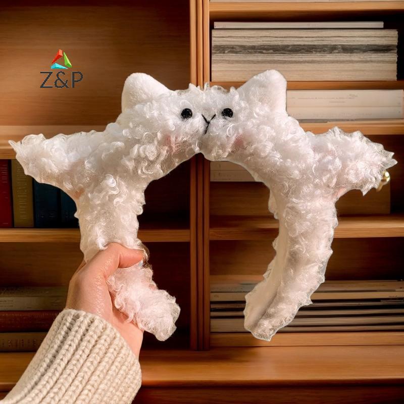 [Z & PT] การ์ตูนแกะ Plush Hair Hoop สําหรับผู้หญิงน่ารักคอสเพลย์กระต่ายหูวันเกิดเทศกาล Party Headwea