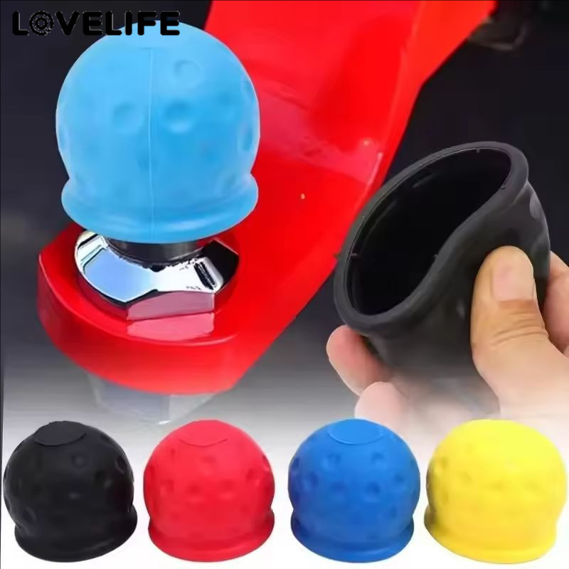 [AUTO&3C]1/2PCS - หมวกป้องกันยางลากจูงยางทนทาน, การมองเห็นสูงสําหรับรถยนต์/รถบรรทุก/รถพ่วง, การติดตั้ง Snap-on ง่าย