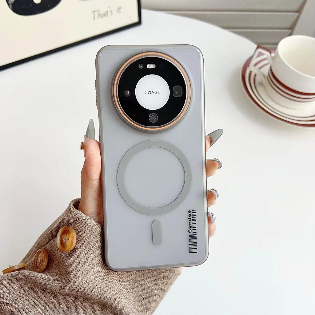 เคสโทรศัพท์สําหรับ Huawei Mate 80 Pro Max 70 60 50 40 30 Pro 70 Air Matte ฝาครอบแม่เหล็กโปร่งใสบาง Anti-fall ปลอก
