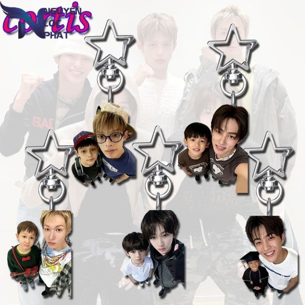 พวงกุญแจ Cortis รูปดาว Nlp