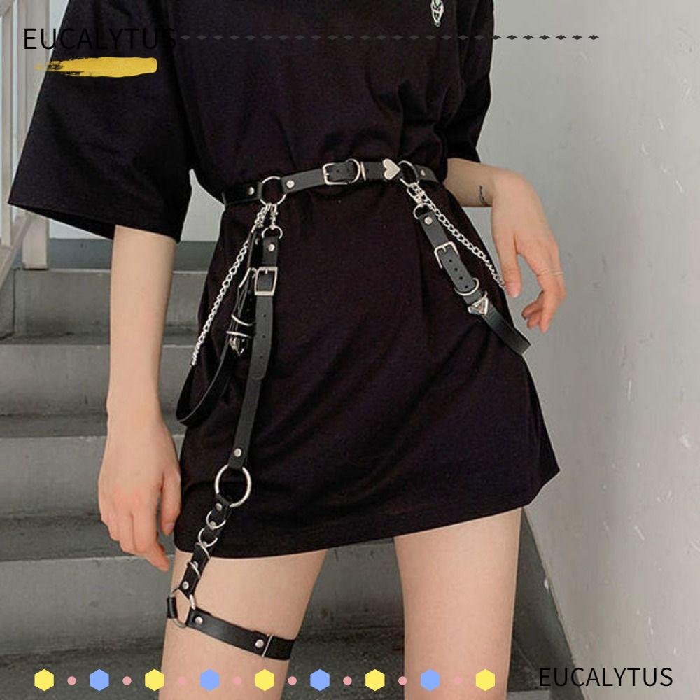EUCALYTUSTH Hip Hop Rock Belt Elegant Casual Fashion เอว Chain