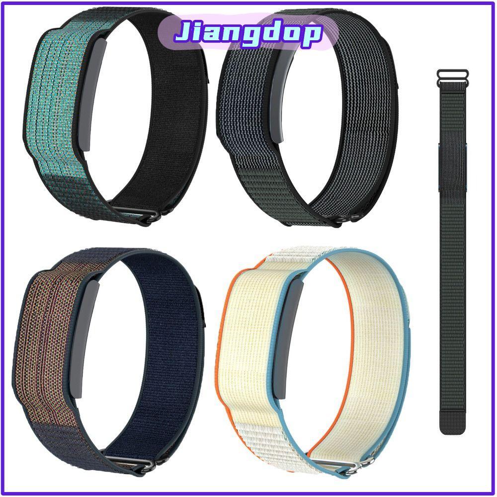 JIANG สายรัดไนลอนทออุปกรณ์เสริมสายถักสําหรับ Amazfit Helio Strap
