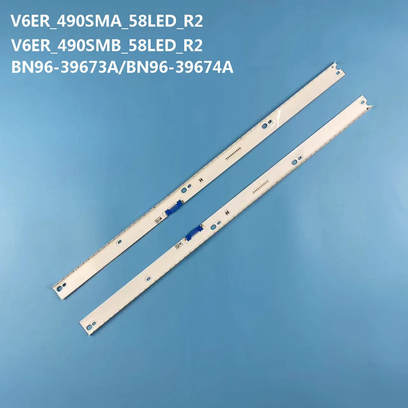 LED Backlight Strip สําหรับ Samsung UN49KU6400G UN49KU6500G UA49KU6500 UA49KU6400 UN49KU7500 UE49KU6