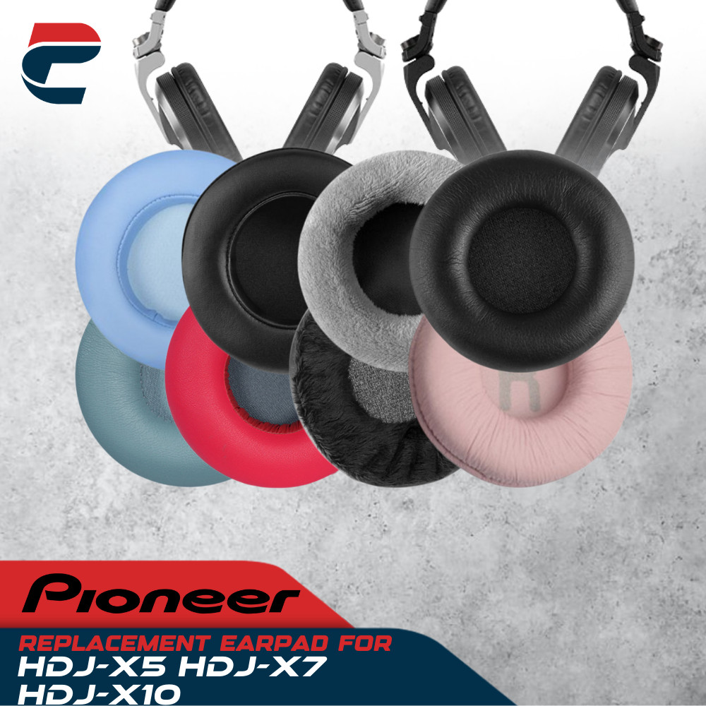 Earpad Ear Cushion Earcup Ear Pad Pioneer HDJ-X5 HDJ-X7 HDJ-X10 แผ่นโฟม