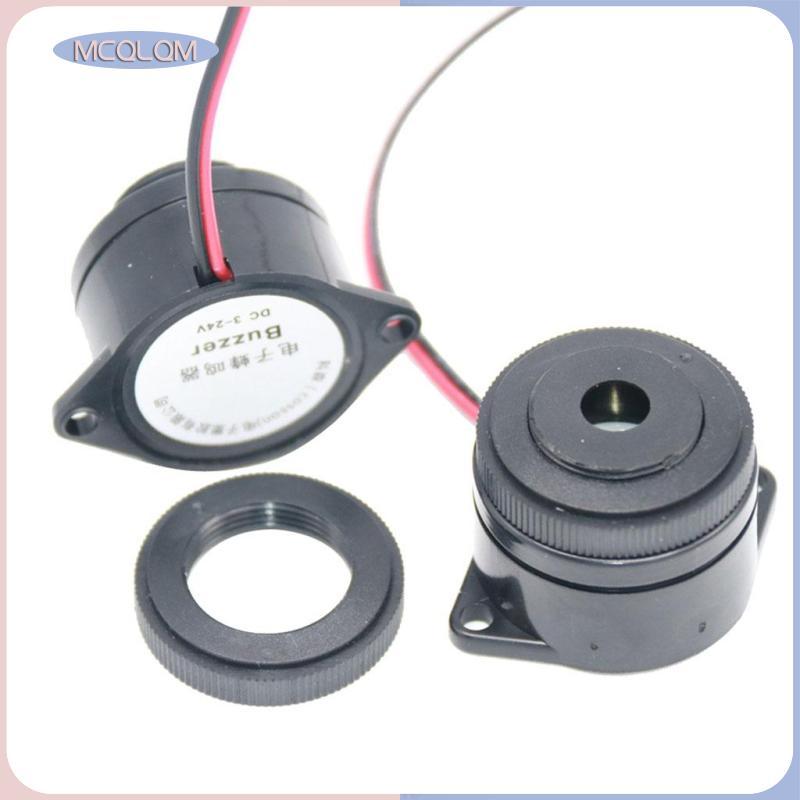 [mcqlqm] DC12V 24V Electronic Piezo Active Buzzer ต่อเนื่อง Buzzer พร้อมสายไฟชั้นนํา