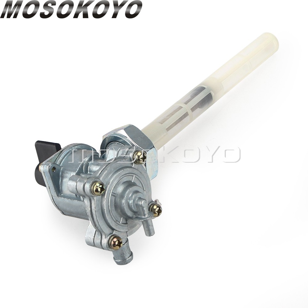 5/ชิ้นส่วนรถจักรยานยนต์ถังน้ำมันเชื้อเพลิงวาล์วน้ำมัน Petcock Tap สำหรับ Honda VTX 1300 VTX1300C VTX
