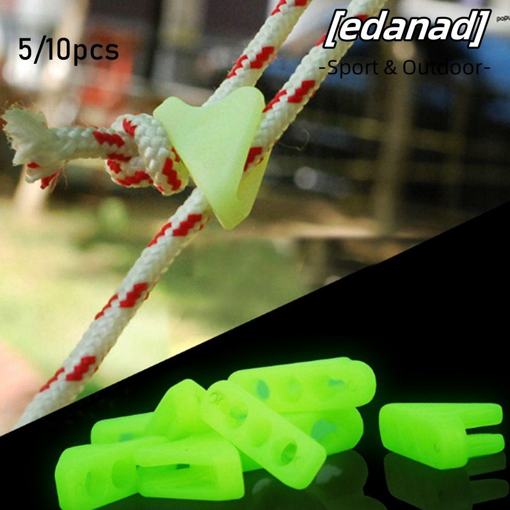 EDANAD เชือกหัวเข็มขัด Wigwam Adjuster 5/10 ชิ้น พลาสติก กันสาดและกันลื่น