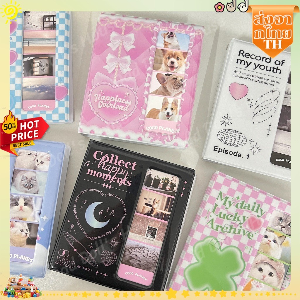 อัลบั้ม 6 นิ้ว 4 ตารางภาพแถบไอดอล โฟโต้การ์ด สะสมหนังสือ 20 หน้า 4 ตัดกรอบรูปเก็บอัลบั้มเพื่อนของขวัญวันเกิด