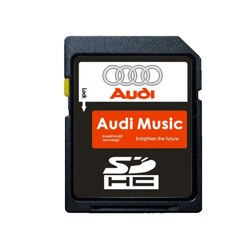 sdcard แท้ sdcard รถเพลง sd การ์ด 32g คุณภาพเสียงสูงเหมาะสําหรับ Audi Q3/Q5Q7/A6/A4L Lossless การ์ดห