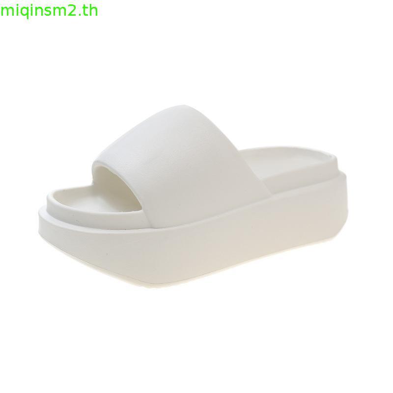 La mode รองเท้าแตะ วัสดุ EVA ลำลองสำหรับผู้หญิง พื้นรองเท้าหนามาก 2023NEW B90H2L4 34Z230825
