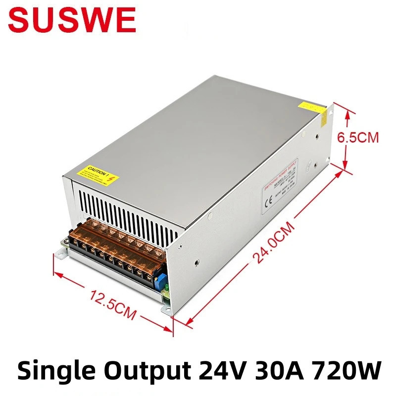 Switching Power Supply Transformer AC-DC Power Supply110V ถึง 24V 220V ถึง 24V 30A 720w SUSWE