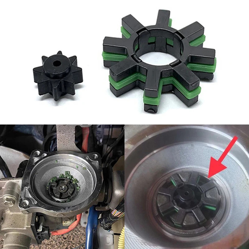 1/2ชุดโช้คอัพไฟฟ้าระบบพวงมาลัยไฟฟ้ามอเตอร์เพลาพลาสติกสีดํา# 4525428040 เหมาะสําหรับ Toyota Lexus Cor