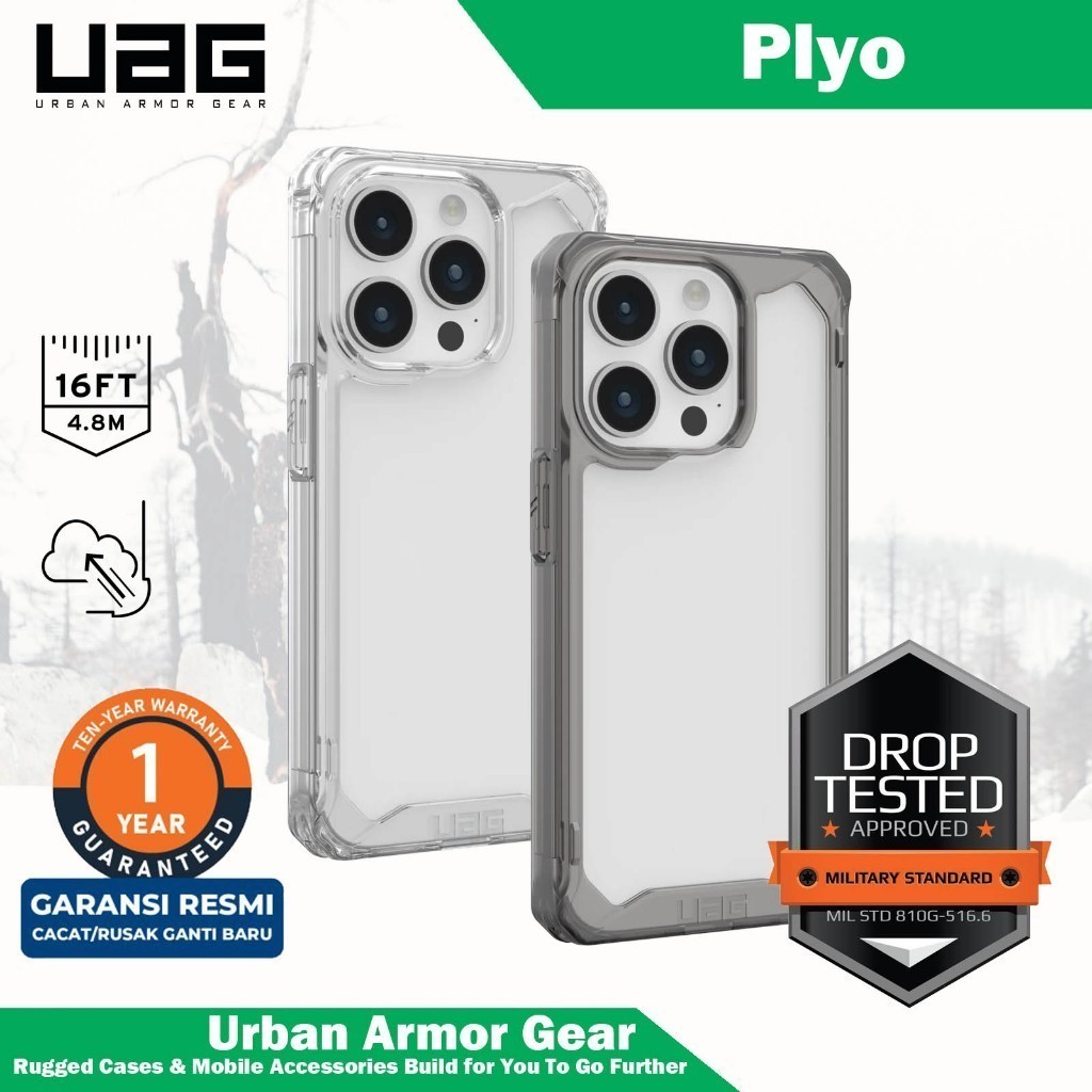 UAG เคสไอโฟน 16/15/14/13/12/11 Pro Max Plyo iPhone Case