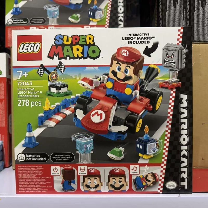 Lego Horsepower Super Series 72043 Standard Kart Toy Building Blocks