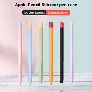 ปลอกปากกาซิลิโคนกันลื่น For Apple รุ่นที่ 2 ปากกา มีให้เลือกหลากหลายสี การจับคู่สี เคสป้องกันปากกา เปลือกนิ่ม