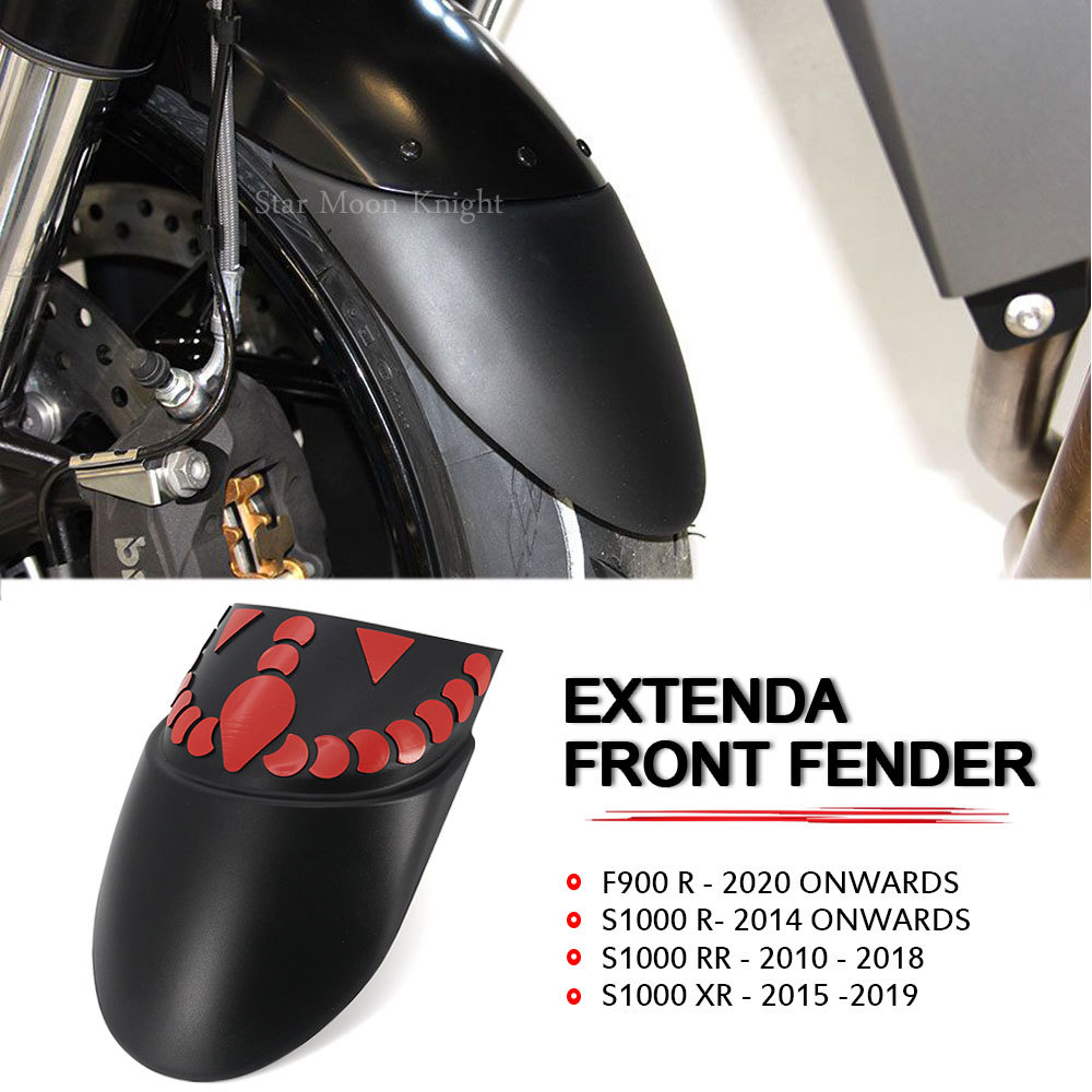 T-Fit สำหรับ BMW F900R S 1000 RR R XR S1000R S1000RR S1000XR ด้านหน้า Fender F900 R รถจักรยานยนต์ Fe