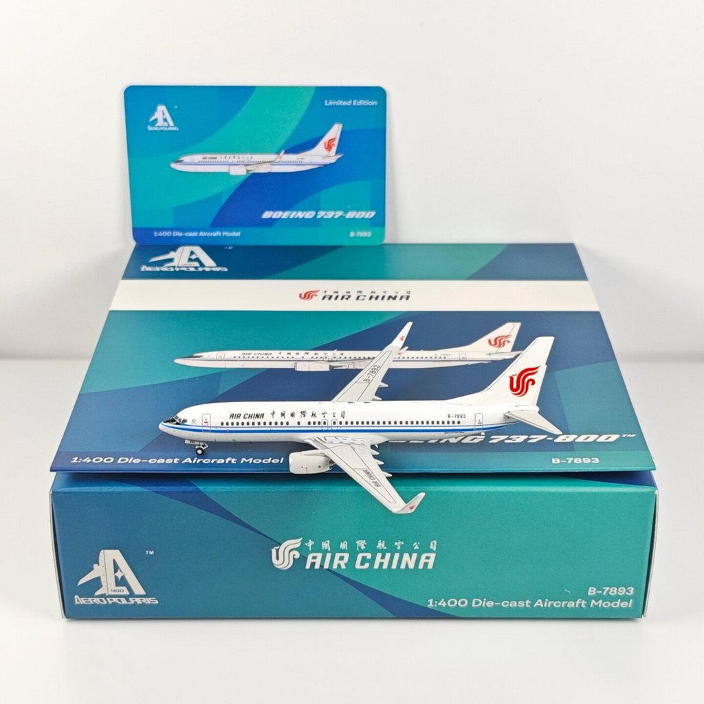 AeroPolaris Polaris 1: 400 China International Airlines B737-800 B-7893 โลหะผสม