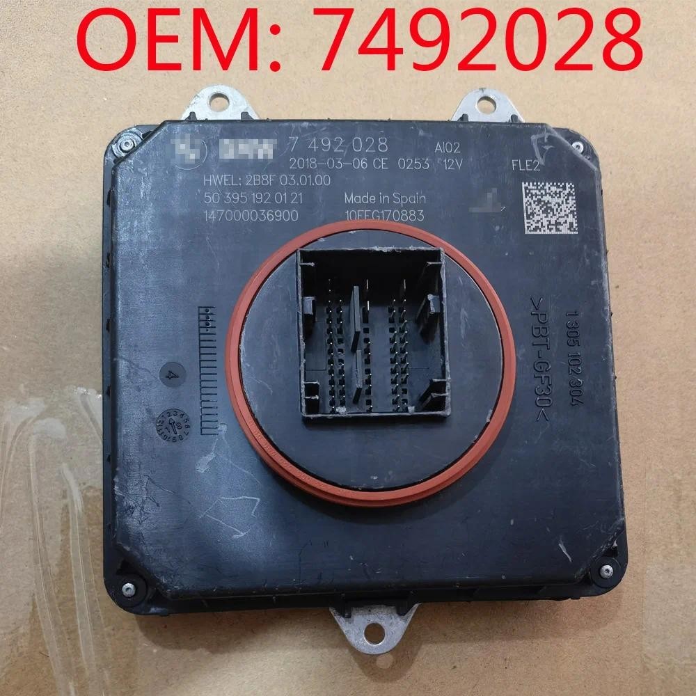 เต็มรูปแบบ Adaptive OEM 7492028 ไฟหน้า LED สําหรับ 14-19 BMW X5,X6 114d, 3 F30 318i 320d 330i EUR 74