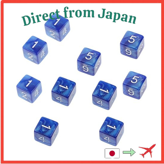 Direct From Japan YUANXINWL Dice Dice 6-sided dice 16mm Game parts for board games card games for mu