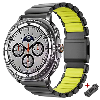 สายโลหะสําหรับ Samsung Galaxy Watch 8 40 มม.44 มม.8 คลาสสิก 46 มม.สําหรับ Galaxy Watch 7 Ultra 2025 47 มม.สร้อยข้อมือ