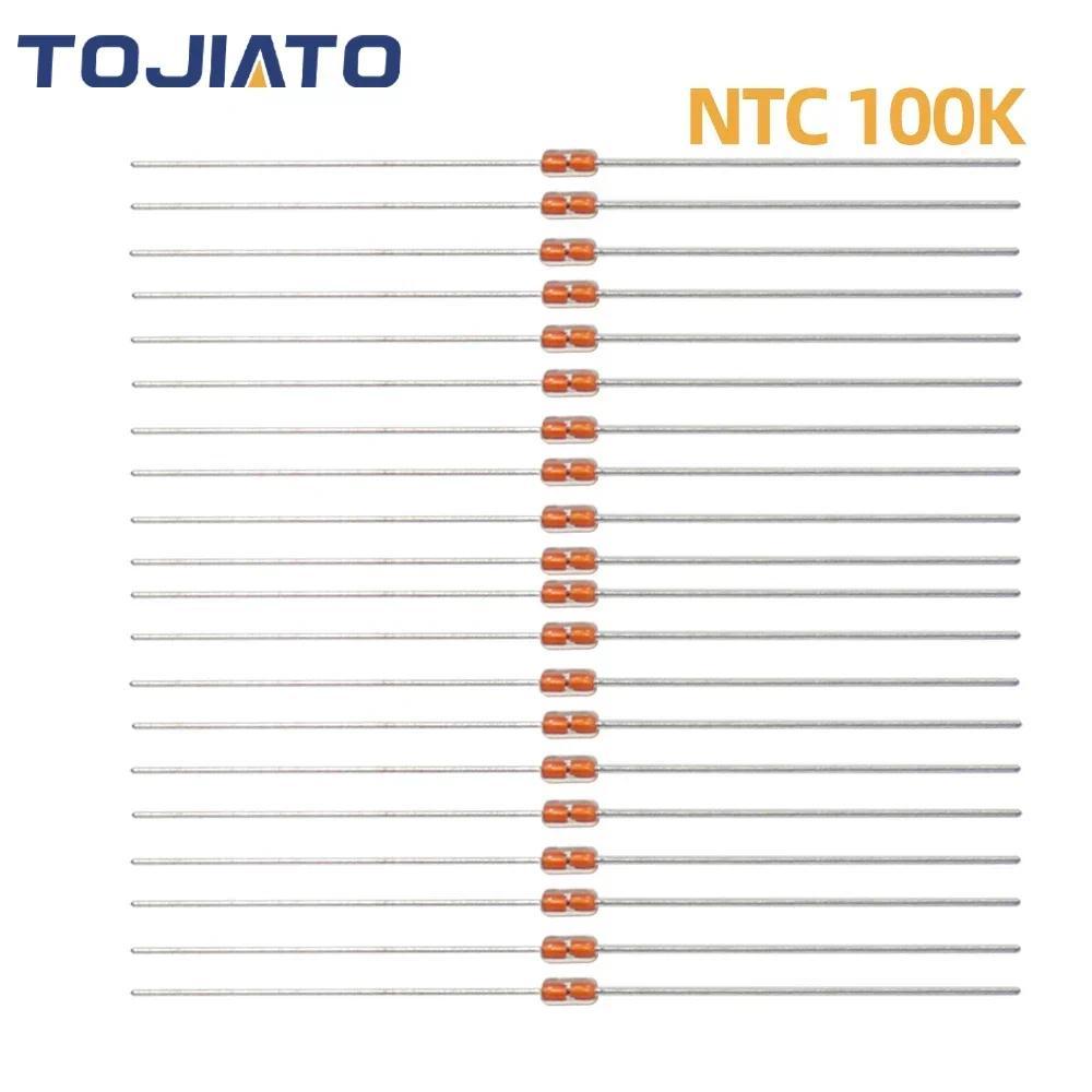 Thermistor NTC 100K MF52 3950B Thermistor เซ็นเซอร์อุณหภูมิ NTC 3950 B 100K Ohm 5% ตัวต้านทานสําหรับ