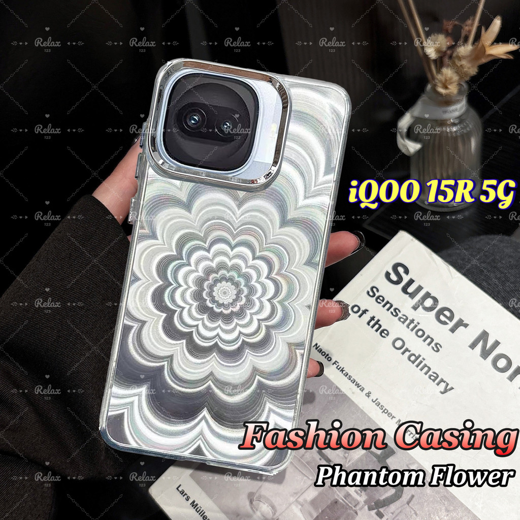 สําหรับ iQOO 15R 5G แฟชั่น Phantom ดอกไม้เคสโทรศัพท์สําหรับ vivo iQOO 15 R iQOO15R iqoo 15 R 15R iQO
