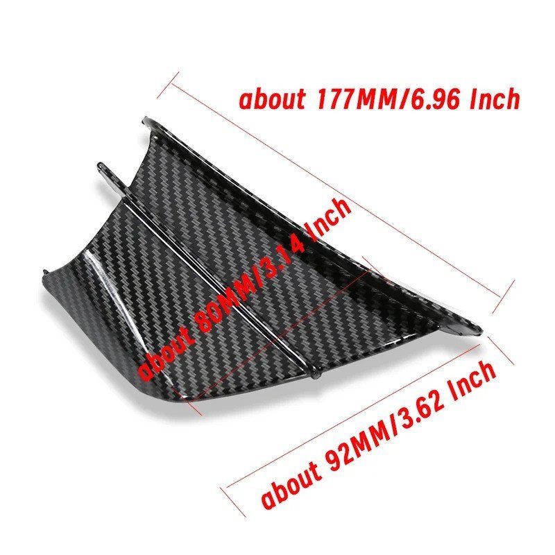1 คู่สําหรับ BMW K1200s K1200r กีฬา K1200gt K1300s K1300r K1300gt Fairing Winglet Aerodynamic Wing D