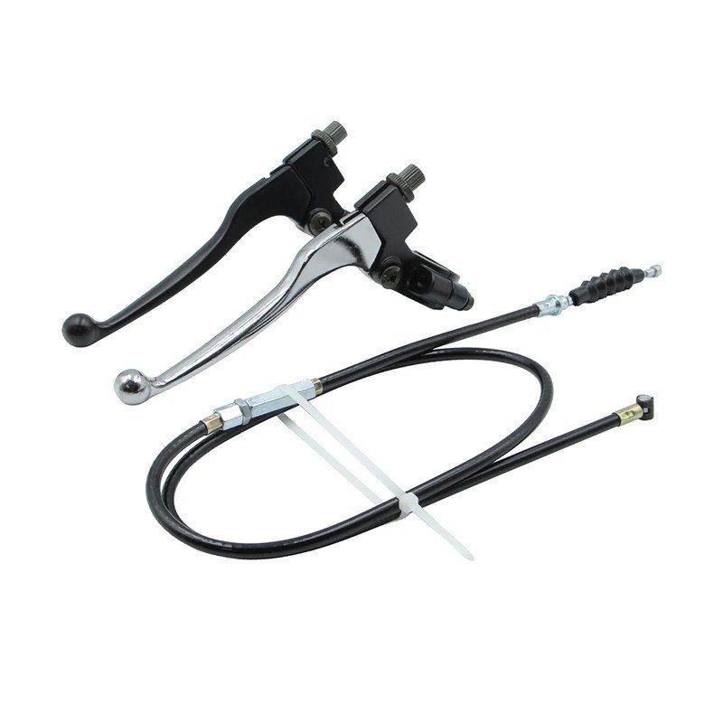 รถจักรยานยนต์ 7/8 22 มม.ก้านคลัตช์ซ้าย Handlebar 39 "สายคลัตช์สําหรับ 50cc 70cc 90cc 110 cc 125cc เต