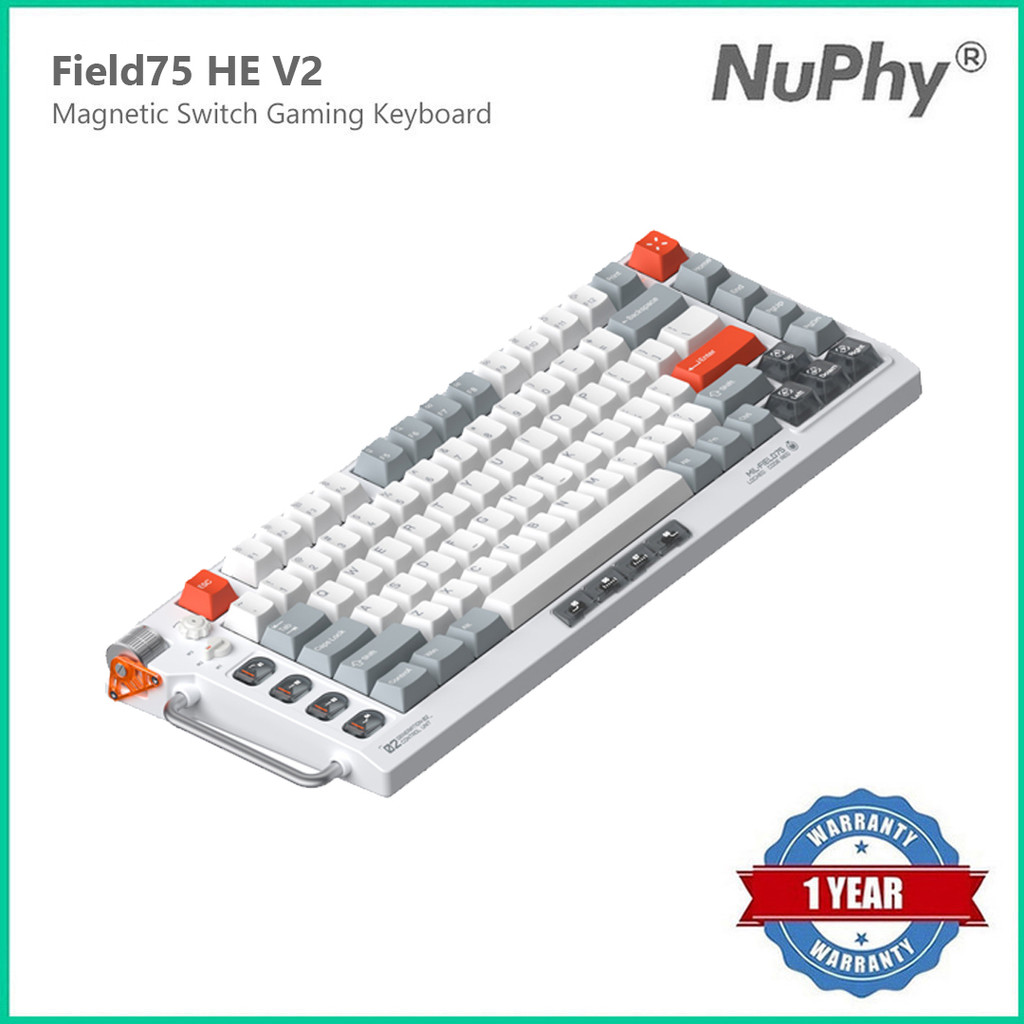 NuPhy Field75 HE V2 Magnetic Switch Gaming Keyboard