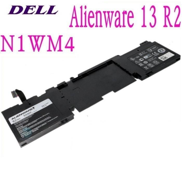 แบตเตอรี่แล็ปท็อป 3 62Wh N1WM4 62N2T DE.LL Alienware 13 R2
