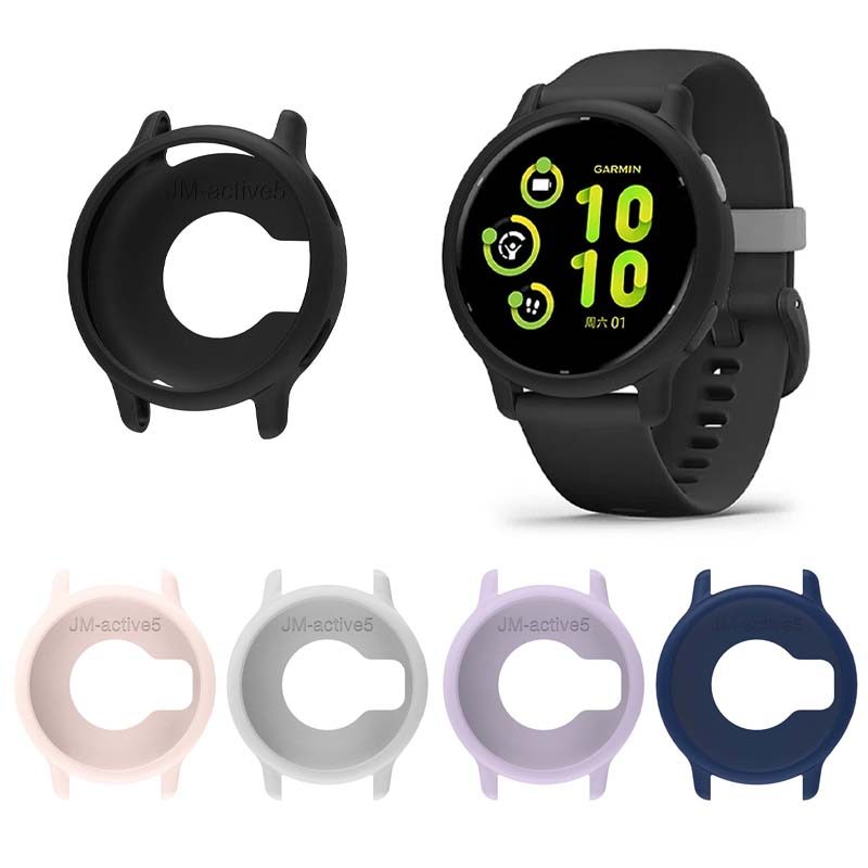 เคสป้องกัน TPU ซิลิโคนอ่อนนุ่ม Skimpy สําหรับ Garmin Vivoactive 5